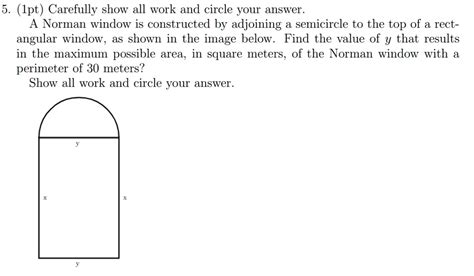 cliffton m. fischbach|A Norman window is constructed by adjoining a semicircle to ...